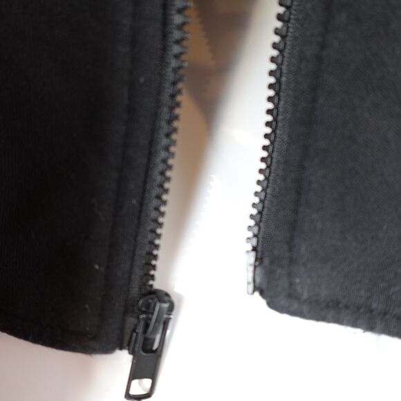 GUESS Men's Hooded Bomber Jacket Red Black Size Large Streetwear Lagenlook Fall - Picture 7 of 16